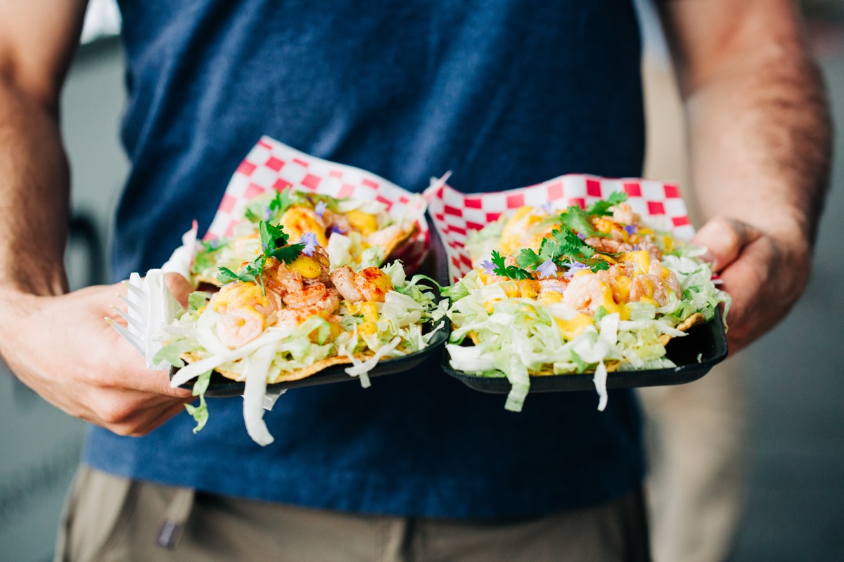 Fresh grab-and-go tacos from the counter
